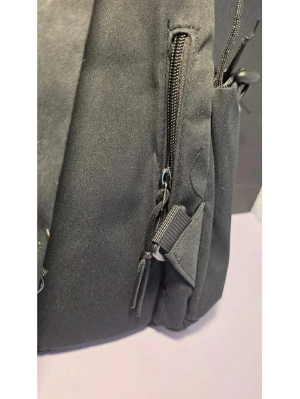 New Unisex Black Sling Bag Purse
